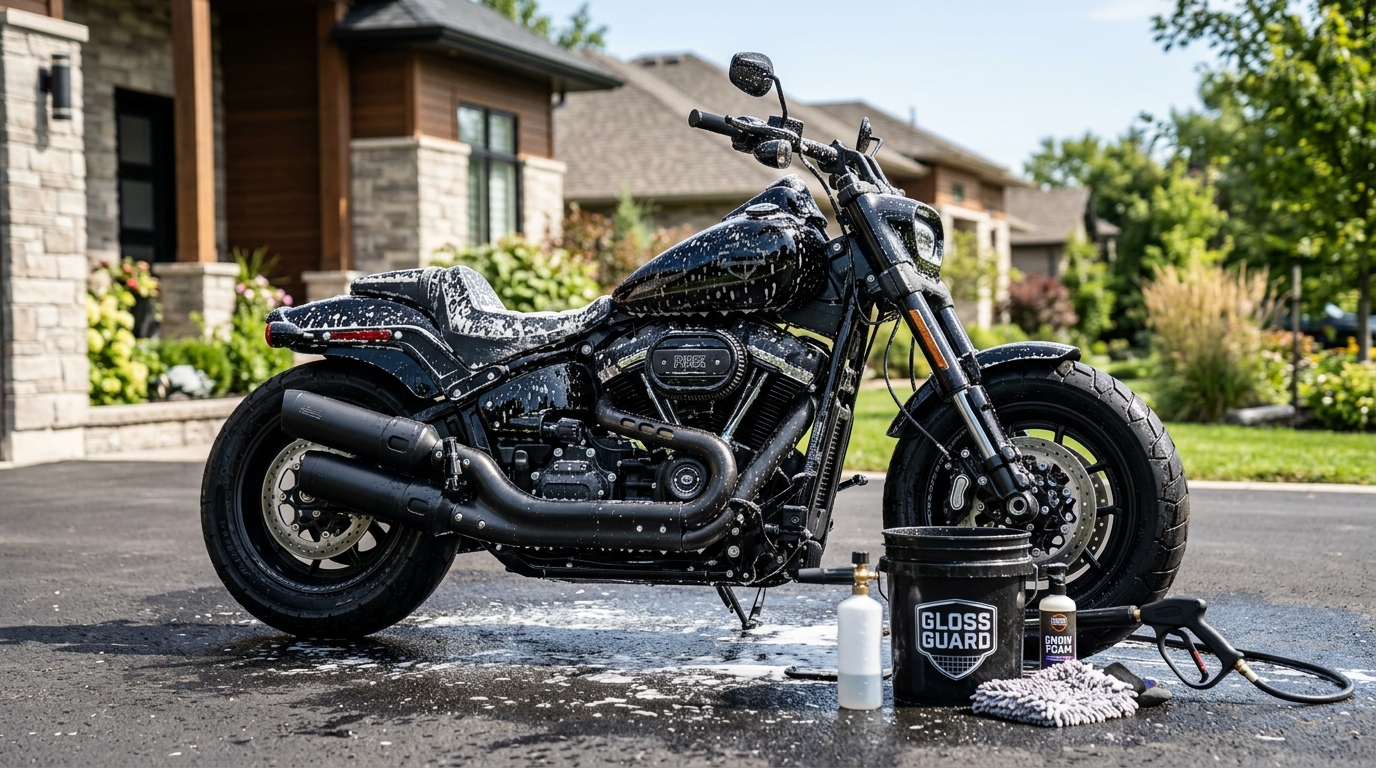 Motorcycle & Bikes mobile detailing service