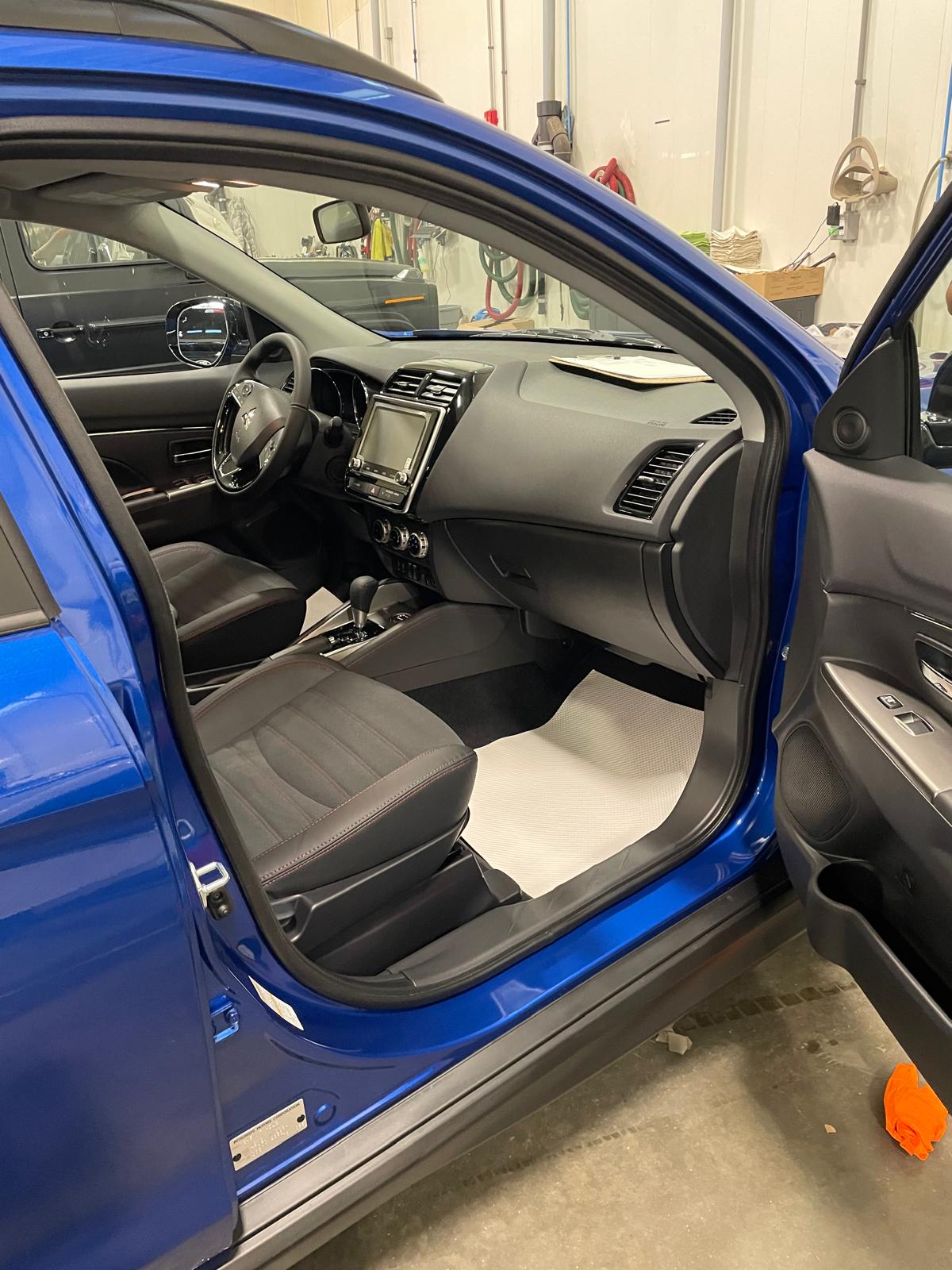 Clean driver seat, dash vents, and floor liner protection
